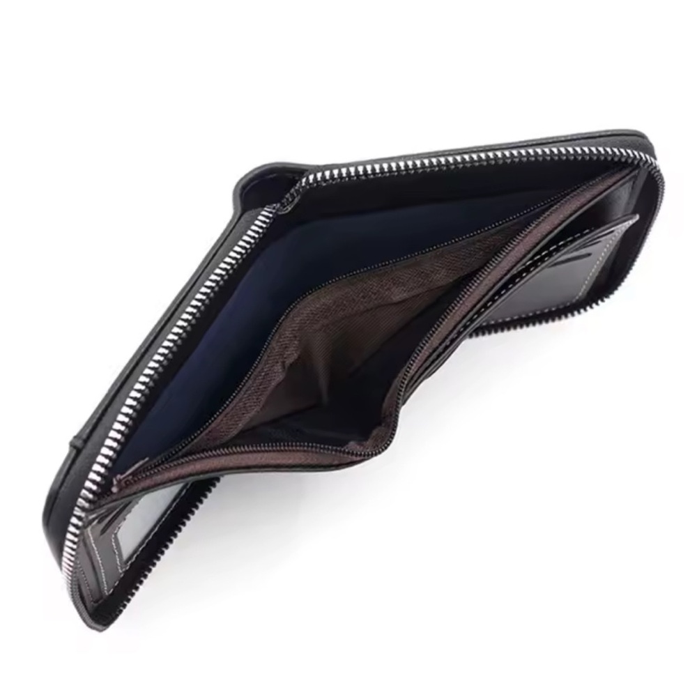 Pure Leather Brown Wallet - Picture 4 of 9